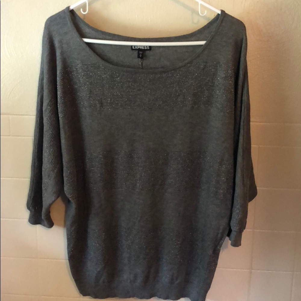 Women’s Express 3/4 dolman sleeve sweater.